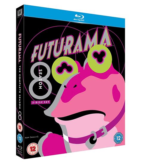 Futurama Season 8 2 Blu Ray Edizione Regno Unito Italia Blu Ray