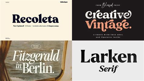 20 Best Serif Fonts of 2024: Most Popular Picks