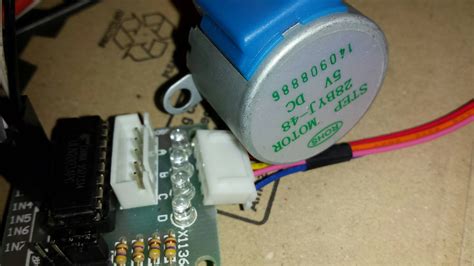What is the name/type of the connector on the 28byj-48 stepper motors ...