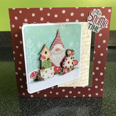 Craft Consortium Its Snome Time By Lisa Shaw Christmas Cards