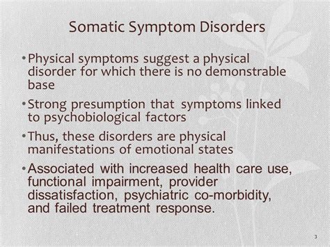 Somatic Symptom Disorders Copyright By Saunders An