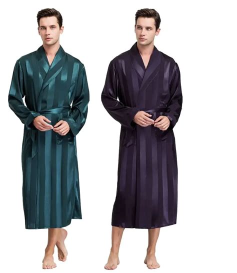 Pijamas De Sat N De Seda Para Hombre Ropa De Dormir Bata De Ba O Camis Png