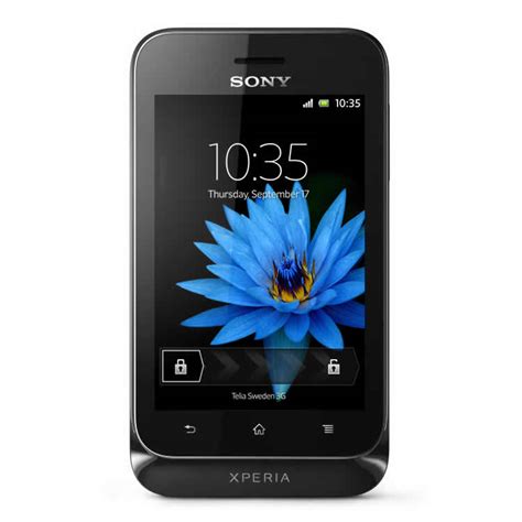 Sony XPERIA Tipo Sim Free Mobile Phone Black Amazon Co Uk Electronics