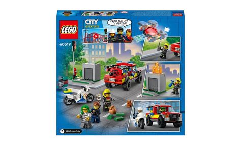 60319 LEGO City Brandweer En Politie Achtervolging ToyChamp