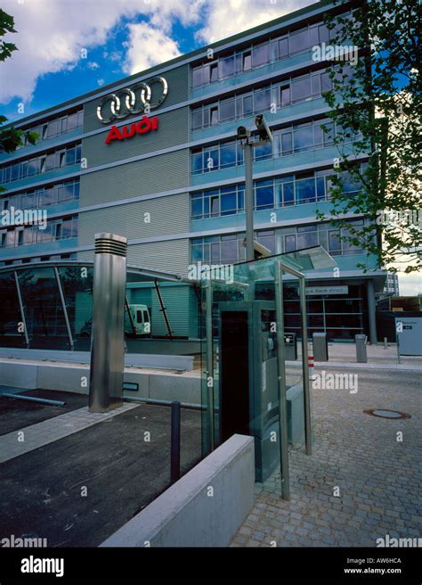 car factory AUDI, Ingolstadt, Bavaria, Germany. Photo by Willy Matheisl ...