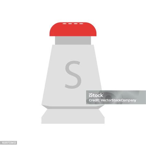 tanda  simbol vektor ikon garam terisolasi  latar belakang putih