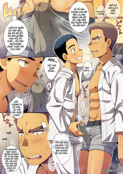 Truyện tranh sex gay màu Tình trai chốn võ đường
