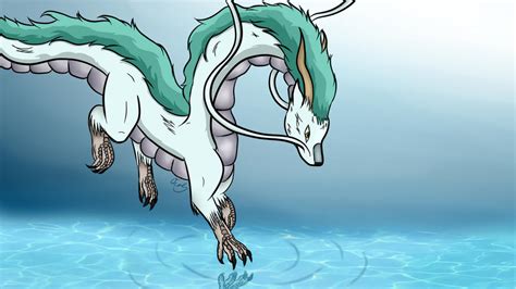 Haku In Dragon Form By Katieeagle12 On Deviantart