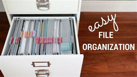 How To Organize Your Files Youtube