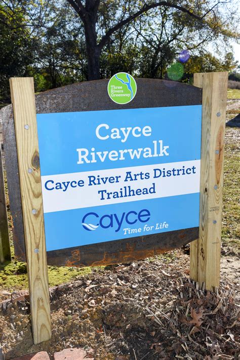 West Columbia Cayce Riverwalks Gain New Wayfinding Signs ABC Columbia