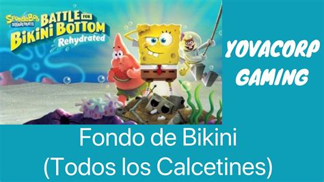Bob Esponja Battle For Bikini Bottom Rehydrated Fondo De Bikini Todos Los Calcetines