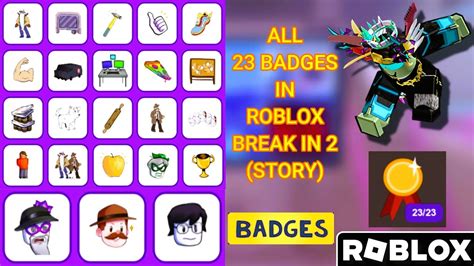 Roblox How To Get All Badges Endings In Break In Story