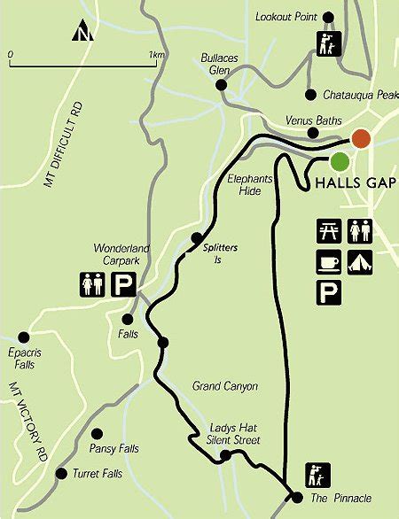 The Grampians The Pinnacle Lookout Via Wonderland Loop The Nomadic