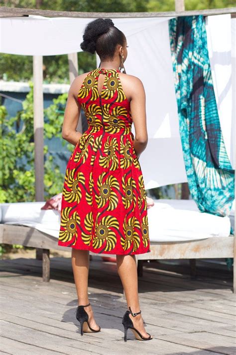 Ankara Dress African Print Dress African Dress Wedding Guest Outfit