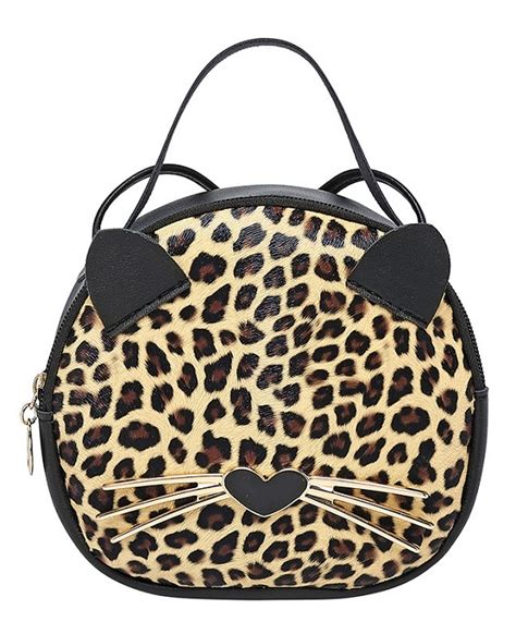 Round Kitten Shoulder Bag Crossbody Bag