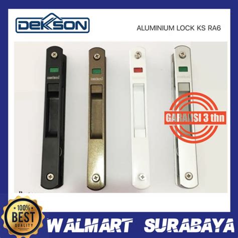 Jual Kunci Pintu Sliding Dekkson KS RA6 Aluminium Lock Dekson Best