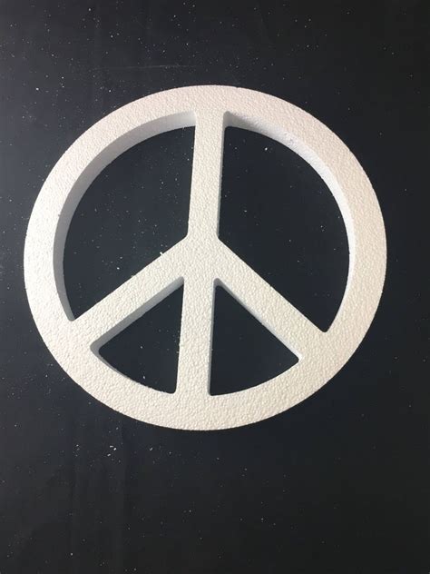 Peace Sign Naked Foam