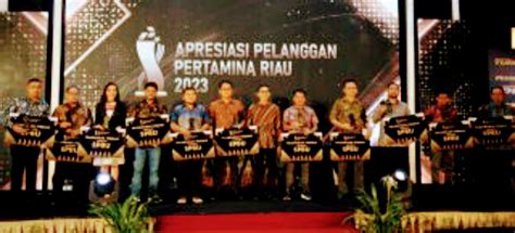 Pemprov Riau Raih Penghargaan Pelanggan Terbaik Pertamina