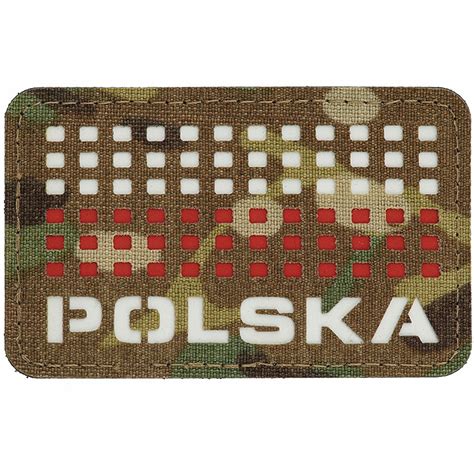 Naszywka Narzepka Emblemat M Tac Flaga Polska Laser Cut 13179038344