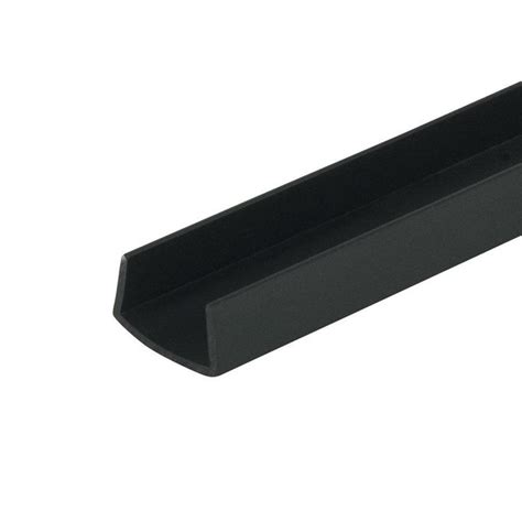 Outwater Outwater Plastics Black Inch Styrene Plastic U Channel C