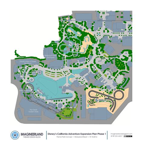 Imagineerland Disneyland Resort Phased Expansion Plan Part Phase