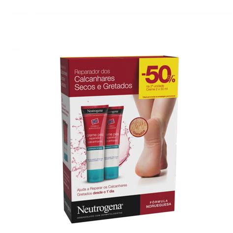 Neutrogena Intense Repair Cracked Heel Foot Cream Pack 2x50ml