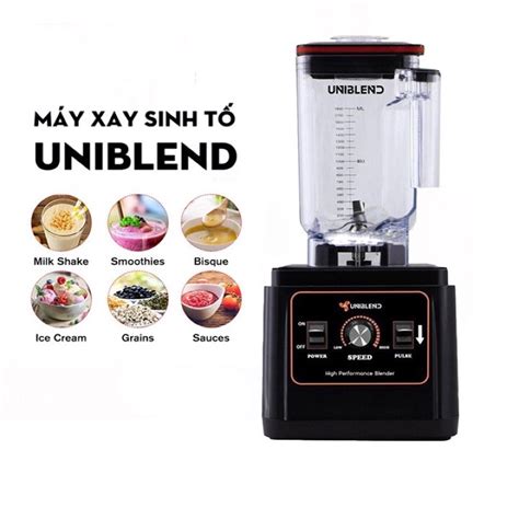 Máy xay sinh tố công nghiệp Uniblend UB 712 Shopee Việt Nam