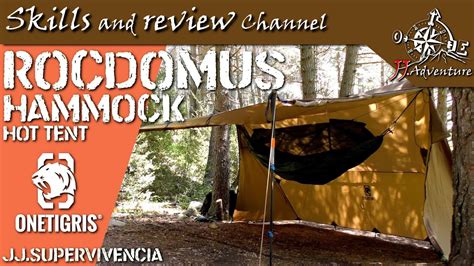 ONETIGRIS Rocdomus Hammock hot tent Tienda de campaña para Campamento