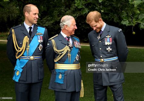 Prince Charles, Prince of Wales, Prince Harry, Duke of Sussex and ...