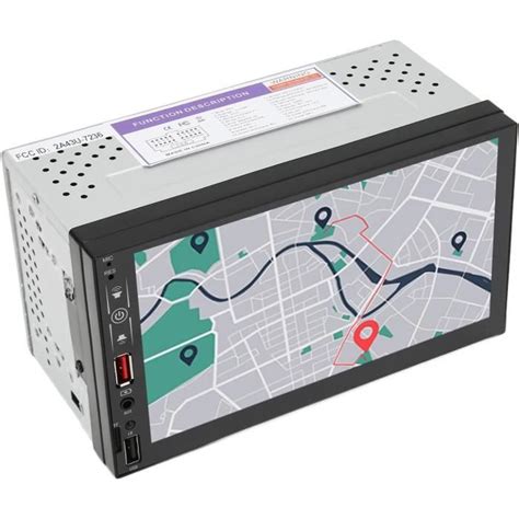 Stéréo De Voiture Double Din Lecteur Mp5 De Voiture De 7 Pouces