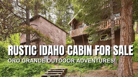 Rustic Cabin For Sale In Elk City Idaho Youtube