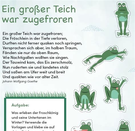 Frederick Maus Ein Gro Er Teich War Zugefroren