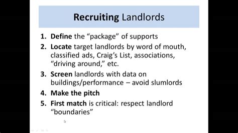 Rapid Re Housing Introduction To Housing Identification Youtube