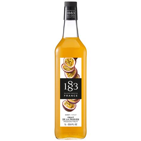 Passion Fruit Maison Routin 1883 Syrup 1 0l