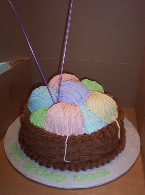 Balls Of Yarn — Misc 3d Cakes Cool Cake Designs Cake 90th Birthday