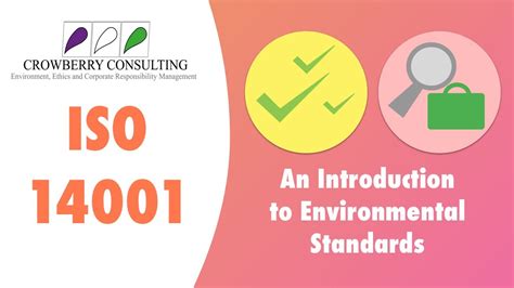 Iso 14001 An Introduction To Environmental Standards Youtube