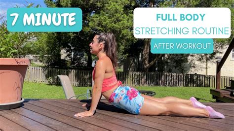 7 Min Stretching Exercises After Workout Full Body Cool Down For