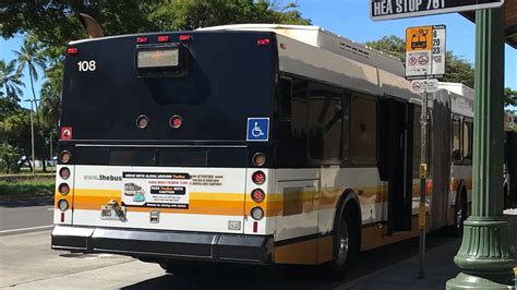 Honolulu TheBus Route 42 Ewa Beach Via Arizona Memorial Bus 108