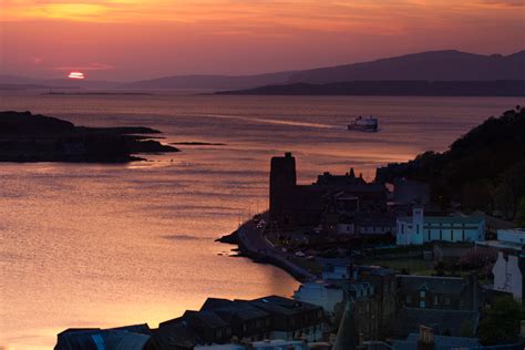 Oban Sunset | C Rankin Photography