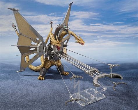 S H Monsterarts Godzilla Vs King Ghidorah Mecha Ghidorah Shinjuku Decisive Battle Special Set