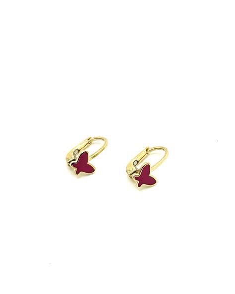 GOLD KIDS EARRINGS | Goumenos Jewellery