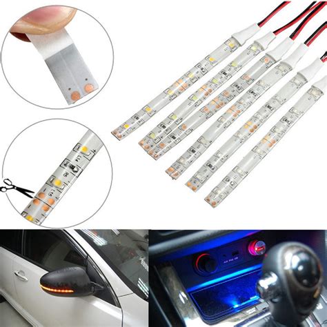 Bande Strip Tuning Voiture Rgb Led Smd Cm Ip Etanche