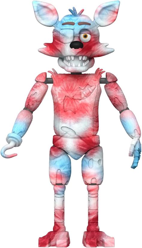 Boneco Articulado Tie Dye Foxy Figure Cm Five Nights At Freddy S