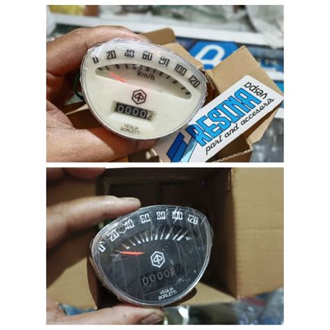 Jual Speedometer Kilometer Vespa Super Sprint Hitam Dan Gading Chung