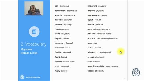 Английский для IT-специалистов Урок 1: IT Resume Sample - YouTube