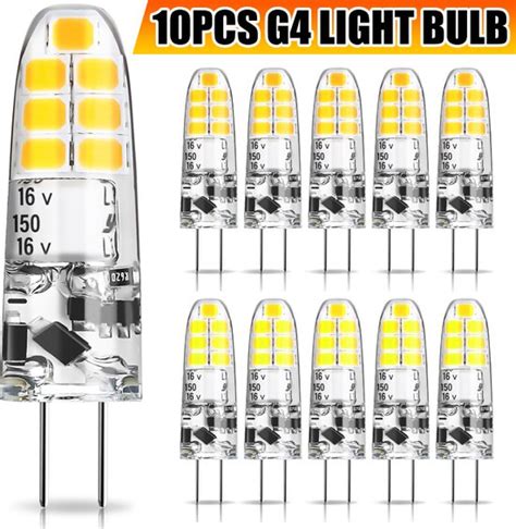 Ambother Led Lampen G4 Fitting 2w Warm Wit 3000k 12v Ac Dc 10