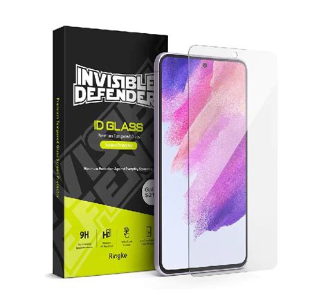 Ringke Tempered Glass Screen Protector for Samsung Galaxy S21 FE 5G ...