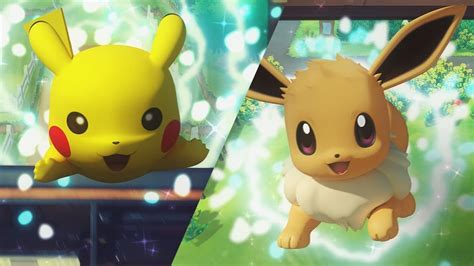 Presentados Pokémon Lets Go Pikachu y Lets Go Eevee para