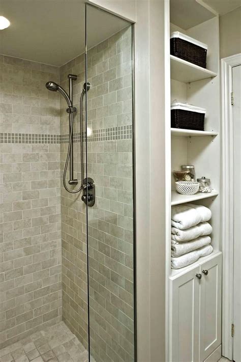 25 Walk In Showers For Small Bathrooms To Your Ideas And Inspiration Bathroom Storage