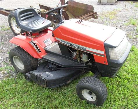 Ranch King By Mtd Mower 12 Hp Seven Speed Albrecht Auction Service